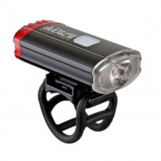 Фонарь передний Author A-DoubleShot 250/12 lm USB с задним красным светом 12002705