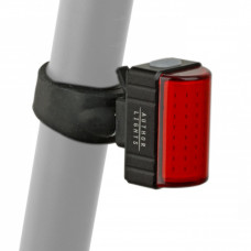 Фонарь мигалка задний Author A-Square USB CobLed 100 lm, черный с красным рефлектором 12039975
