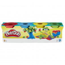 Hasbro Play-Doh Набор пластилина из 4 мини-баночек по 56 г 23241