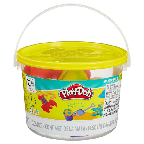 Hasbro Play-Doh Ведерко пластилина 3б «Морские обитатели» 23414/23242