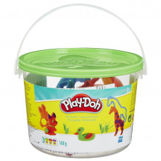 Hasbro Play-Doh Ведерко пластилина 4б «Сафари» 23414/23413