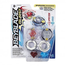 Hasbro BEYBLADE 2 волчка в упаковке BEY SPRYZEN AND ODAX (B9493) B9491