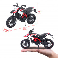 Модель мотоцикла Maisto 31101-14 Ducati Hypermotard SP white