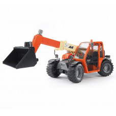 Bruder - Машинка игрушечная-погрузчик JLG 2505 Telehandler с телескопическим ковшом  02140