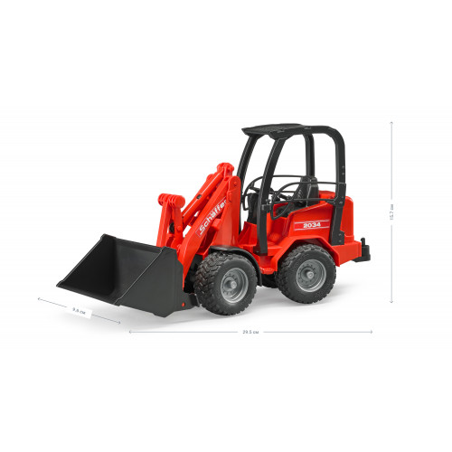 Мини-погрузчик BRUDER Schaffer Compact 2034, М1:16 02190