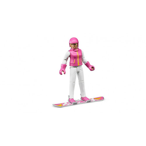 Bruder  Игрушка  фигурка сноубордистки Bruder 10,7 см 60420
