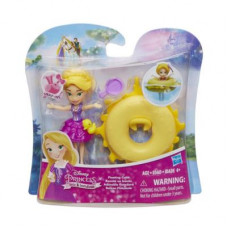 Disney Princess Маленькая кукла принцесса Рапунцель, плавающая на круге B8938