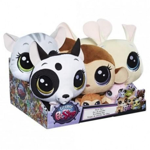 Littlest Pet Shop Плюшевые парочки зверюшек «Vanilla Velvetears And Bijou Velvetears» B9852/C0168