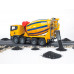 Бетоновоз BRUDER SCANIA R-series жёлтый М1:16 03554