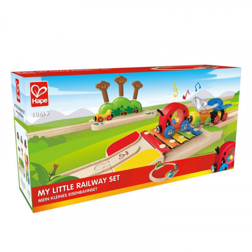 HAPE Набор "Моя маленькая железная дорога", E3814