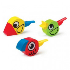 HAPE Птица свисток в ас. 3 цвета (8 шт.уп) E1026