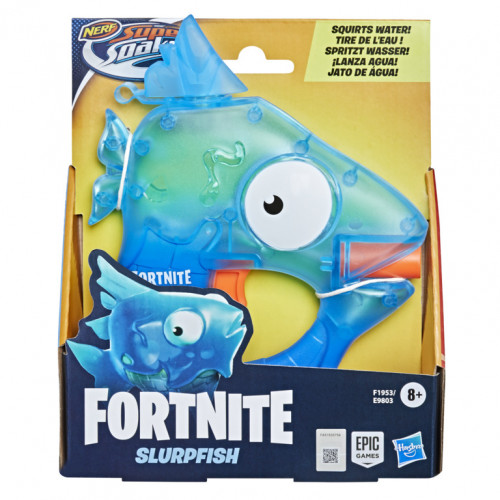 NERF Водный бластер FORTNITE MICROSOAKER SLURPFISH	E9803/F1953 