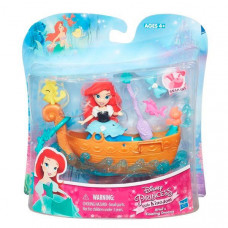 Disney Princess Набор для игры в воде: маленькая кукла Принцесса Ариель и лодка B5339