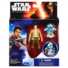 Star Wars Фигурка вселенной «Звёздные Войны» с броней 9.5 см Poe Dameron B3893