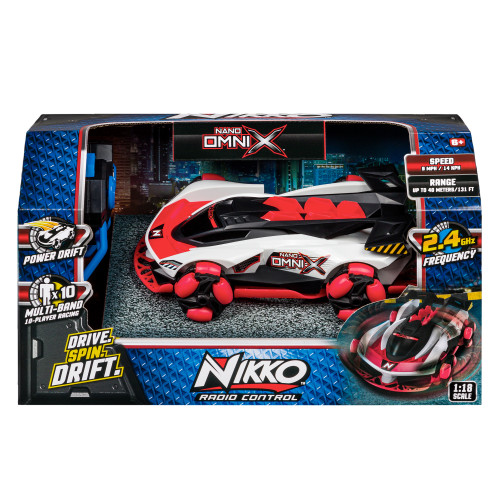 NIKKO Машинка на р/у "Nano Omni X Galactic Red" 10201