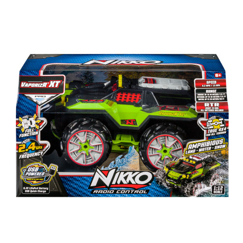 NIKKO Машина-амфибия на р/у "VaporizR XT Topo Green"  10222