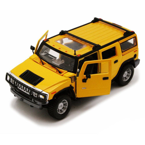 Автомодель (1:27) 2003 Hummer H2 SUV жёлтый