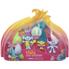 Trolls 4 фигурки героя Невероятные прически (Торчащие волосы) В7364